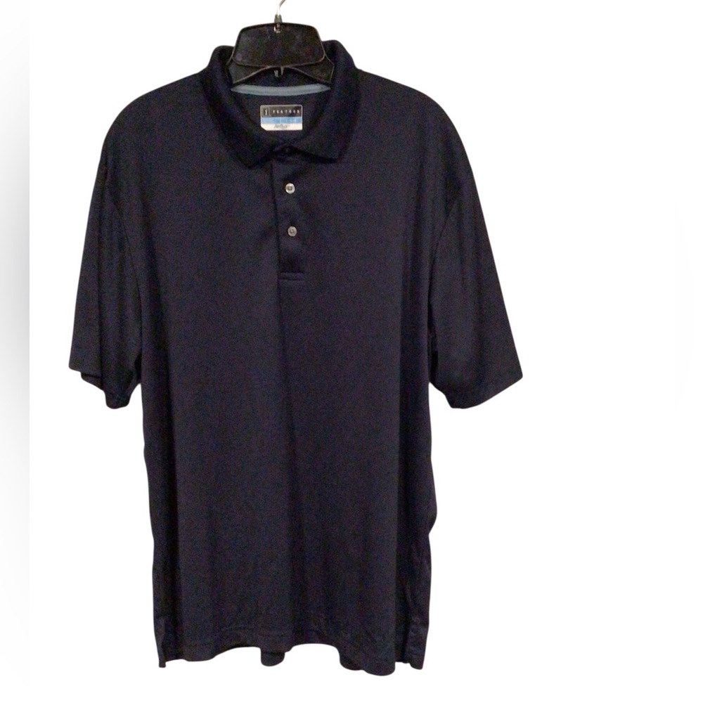 PGA Tour Mens dark blue polo size large